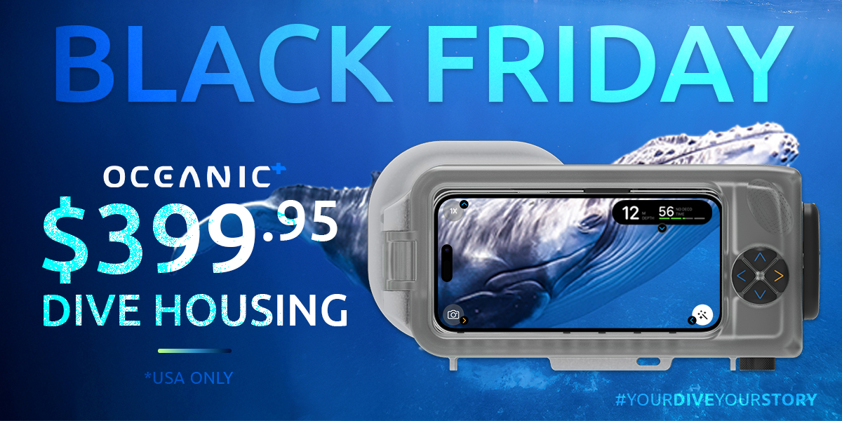 Black Friday sale: Oceanic+ Dive Housing for only $399.95